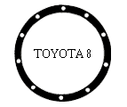 TOYOTA 8.4 TACOMA